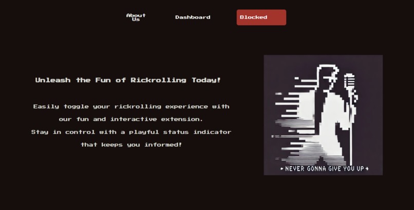 Never Gonna Let You Browse – screenshot 2