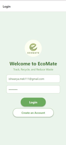 EcoMate – screenshot 1