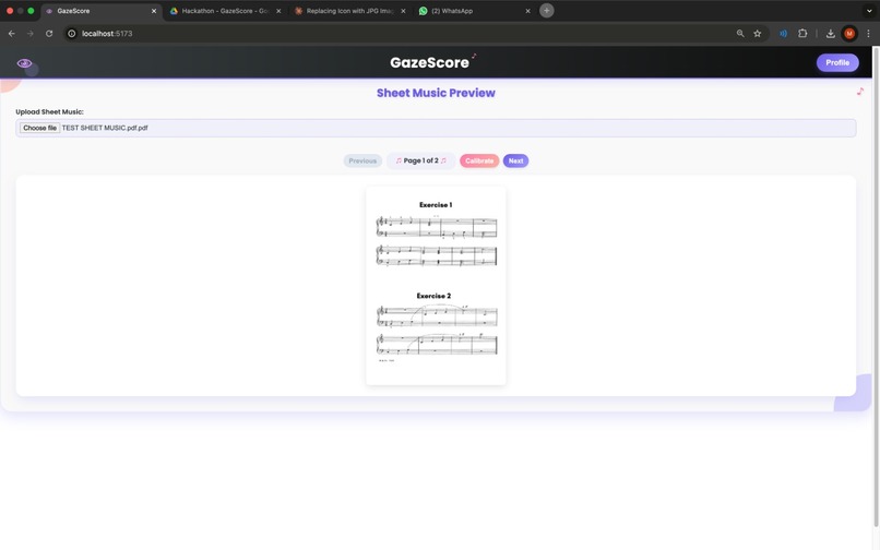 GazeScore – screenshot 5