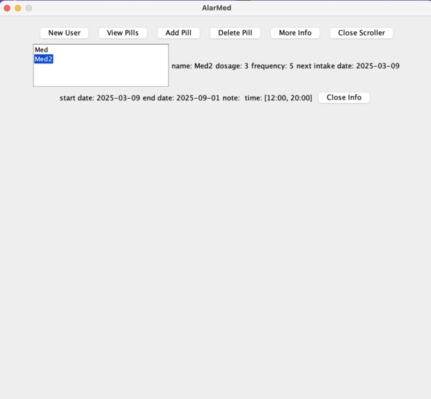 AlarMed – screenshot 4