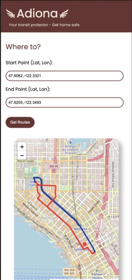 Adiona - Safe travels – screenshot 1