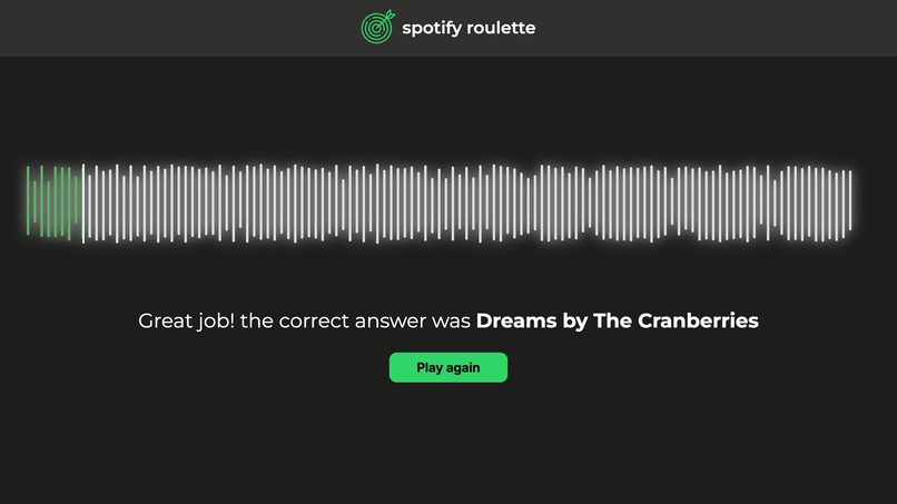 Spotify Roulette – screenshot 4