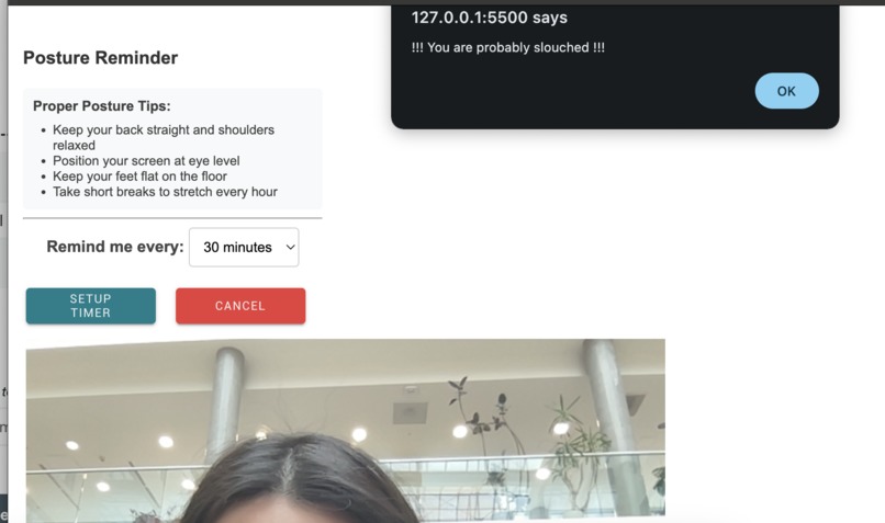 PosturePal – screenshot 2