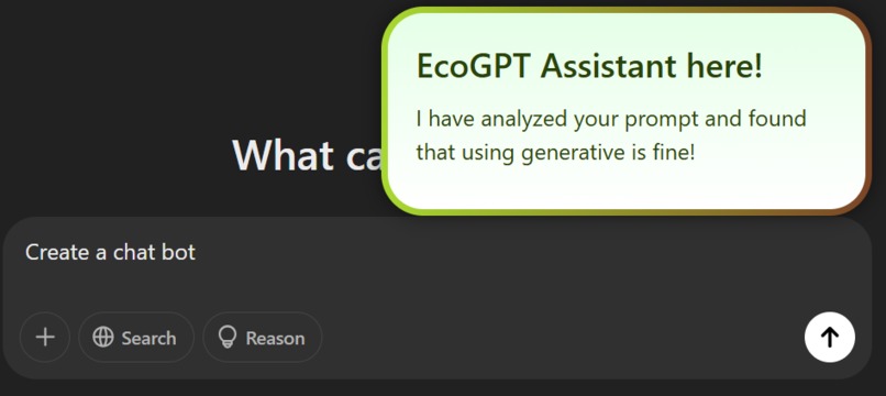 EcoGPT – screenshot 2