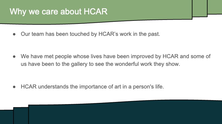 HCAR the Studio Portfolio Management System – screenshot 2