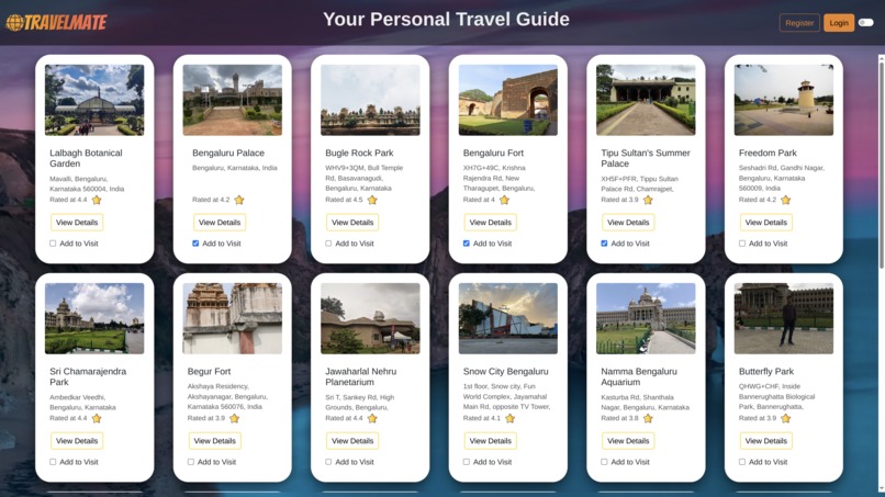 TravelMate – screenshot 3