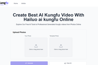 AI Kungfu Video Generator