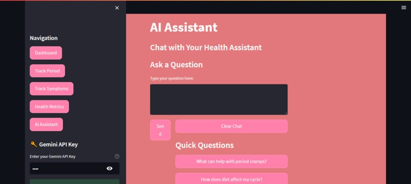 FemHealth – screenshot 1