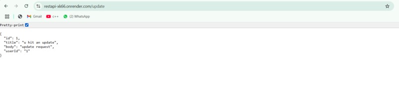 RestCloud – screenshot 2