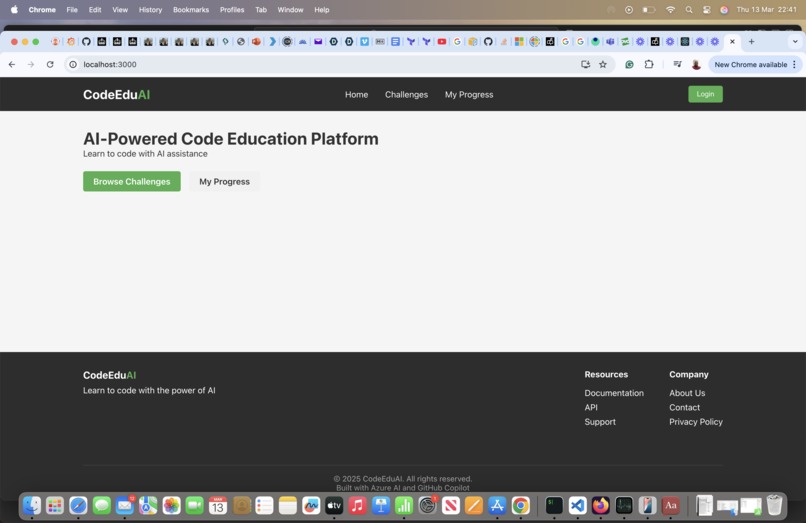 AI-Powered Code Education Platform – screenshot 1