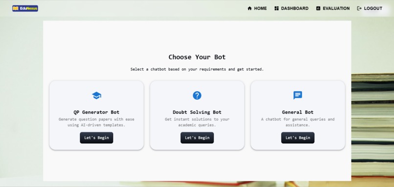 EduVerse - An eduBot that assists in Exam Prep – screenshot 1