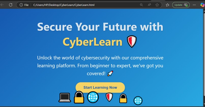 CyberLearn – screenshot 1