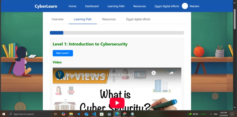 CyberLearn – screenshot 5