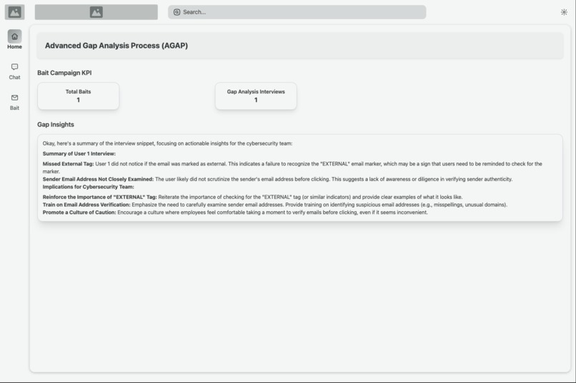 Gap Analysis – screenshot 1