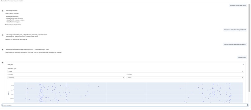 illuminAIte - AI Powered Data Conversations – screenshot 1
