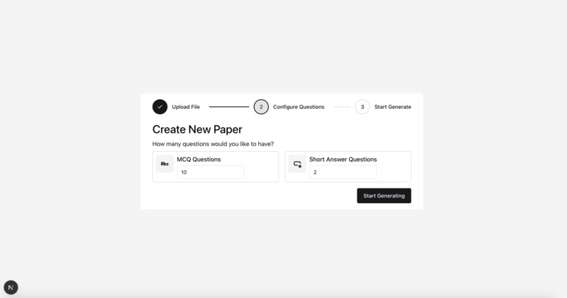 Exam Paper Generator – screenshot 3