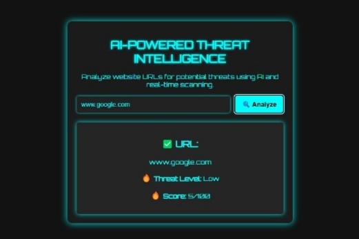 Ai network threat intelligence system – screenshot 4