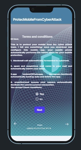 Protect the mobile for cyber attacks – screenshot 4