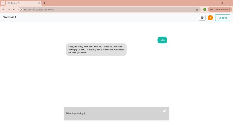 Sentinel AI – screenshot 3
