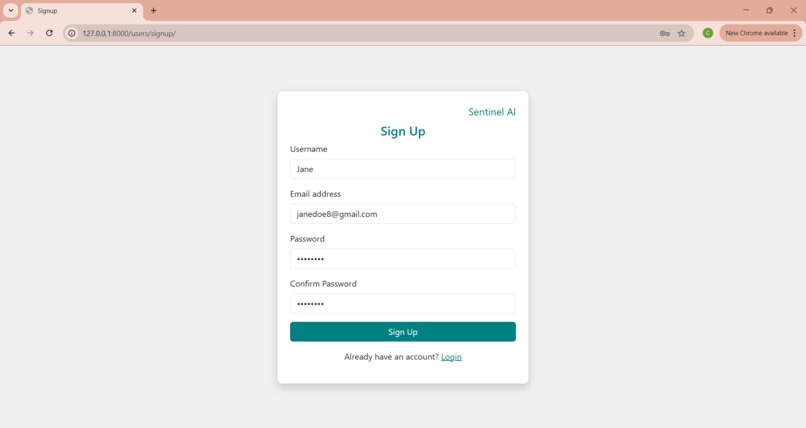Sentinel AI – screenshot 8
