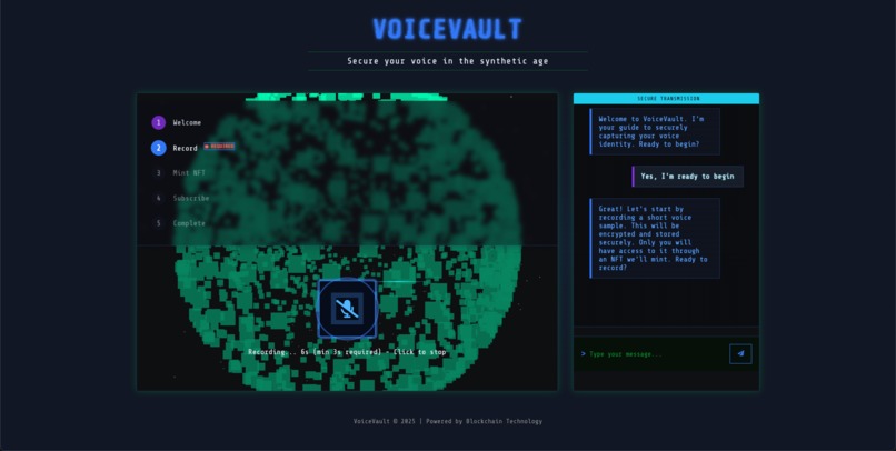 VoiceVault – screenshot 2