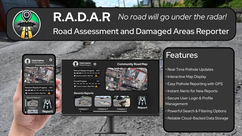 14-R.A.D.A.R - Road Assessment and Damaged Areas Reporter – screenshot 1