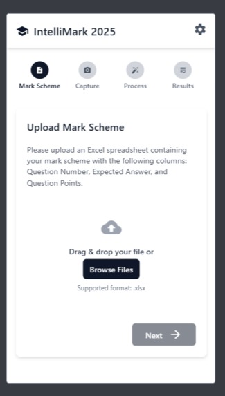 Team number - 53 : Row 1 - Intellimark 2025 – screenshot 1