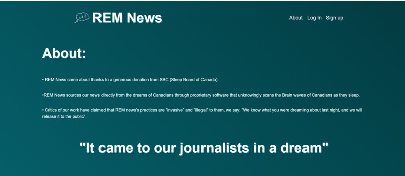 REM News – screenshot 1