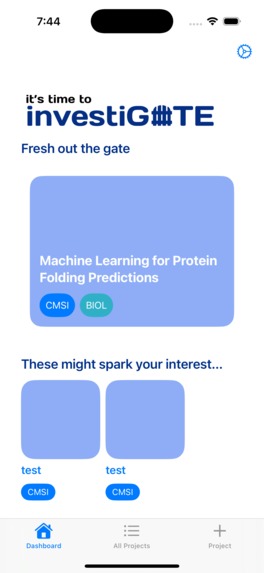 investiGATE – screenshot 1