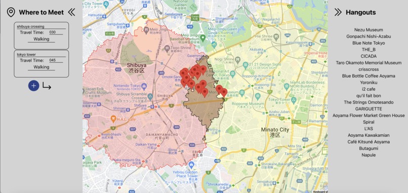 Where2Meet – screenshot 2