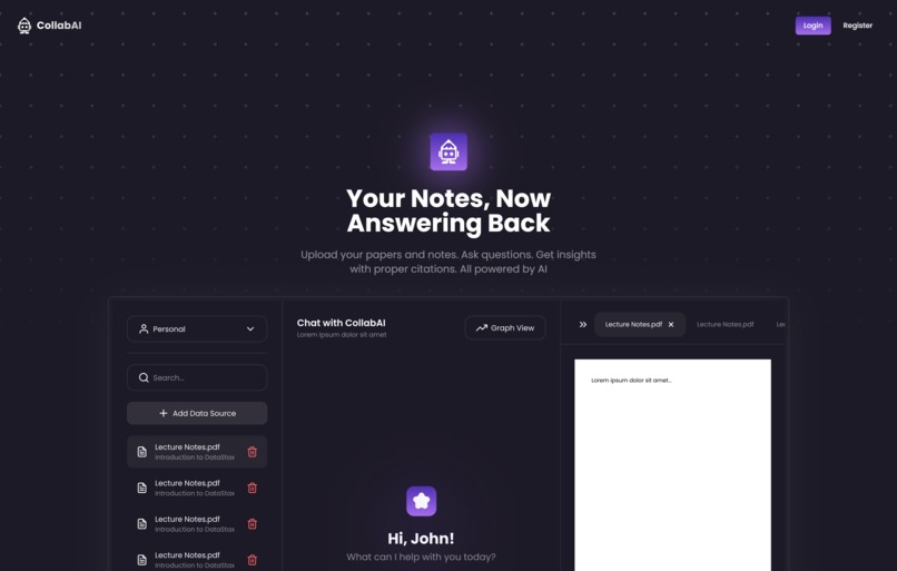 CollabAI  – screenshot 2
