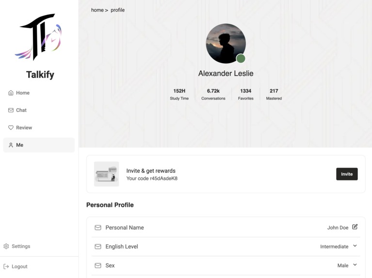 Talkify – screenshot 9
