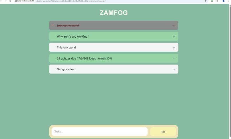 Bytey Browser Buddy | Anti-procrastination done well – screenshot 1