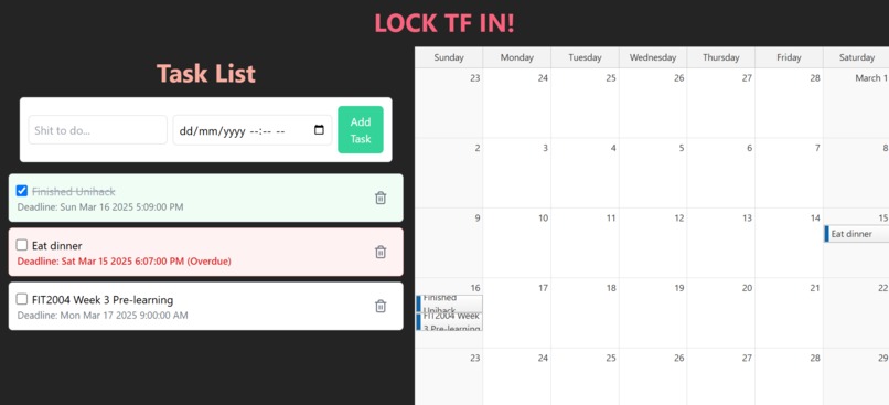 Lock TF In – screenshot 1