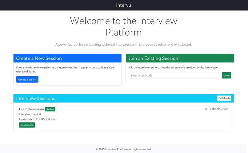 Intervu – screenshot 3