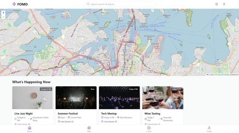 FOMO – screenshot 2