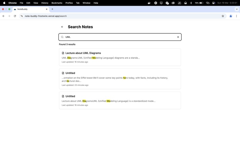 NoteBuddy – screenshot 3