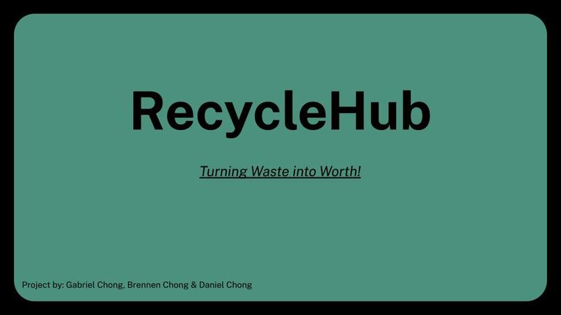 RecycleHub – screenshot 3