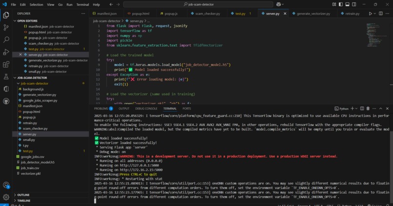job_scam_detector – screenshot 2