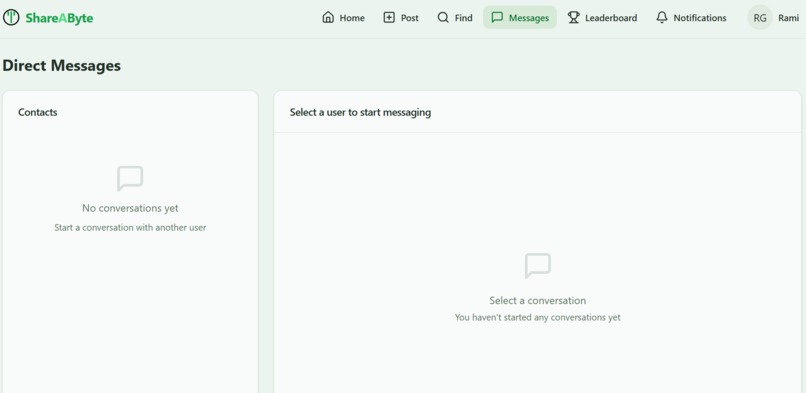 ShareAByte – screenshot 3