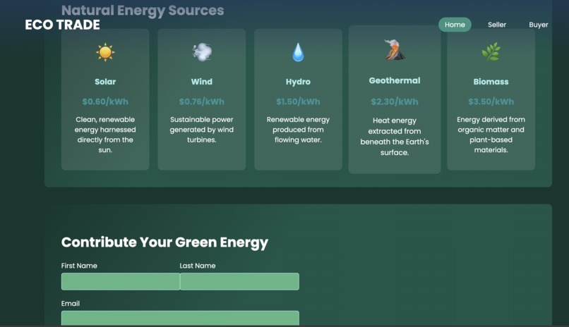 EcoTrade – screenshot 3