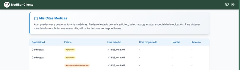 MediSur – screenshot 2