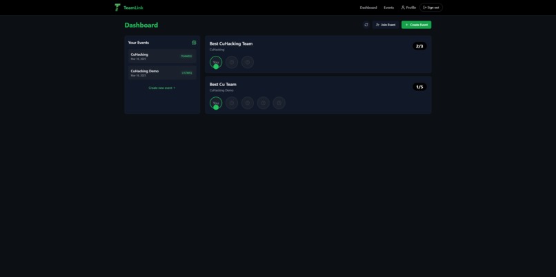 TeamLink - Find. Build. Win. – screenshot 2