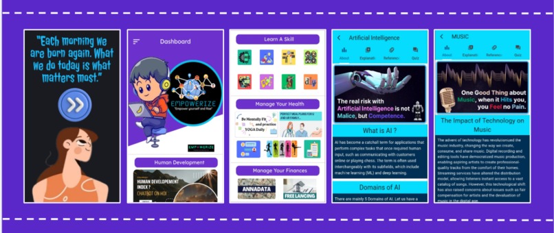 Empowerize – screenshot 3