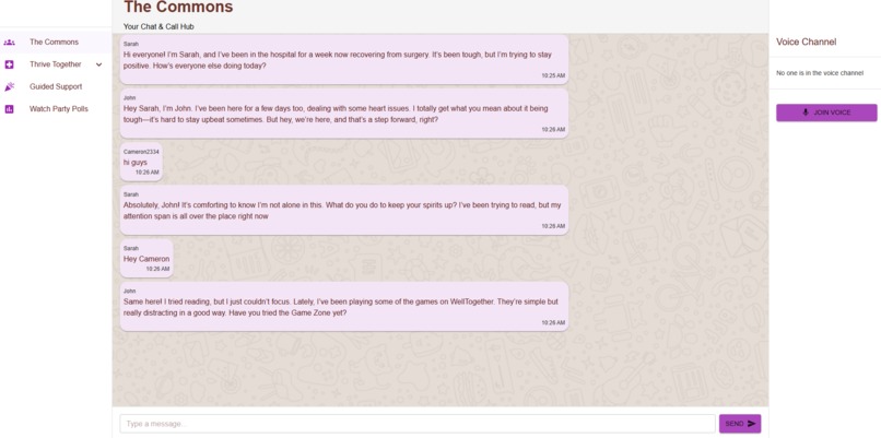 WellTogether – screenshot 3