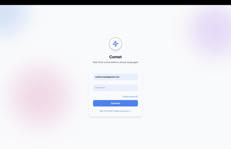 Comet - Real Time Voice Translations – screenshot 7