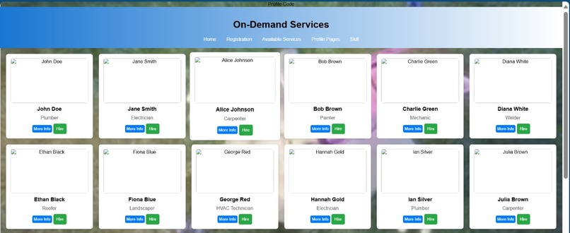 On Demand (Team 36) – screenshot 2
