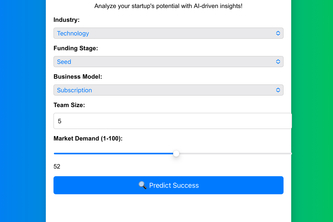 Startup Success Predictor