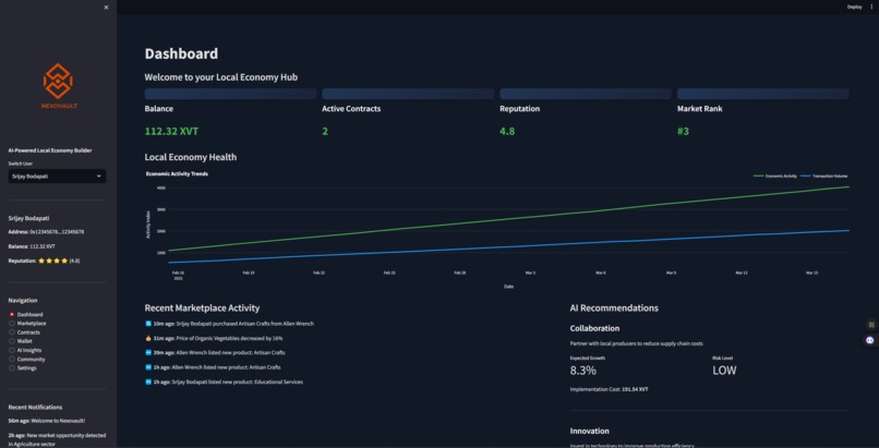 NexoVault – screenshot 1