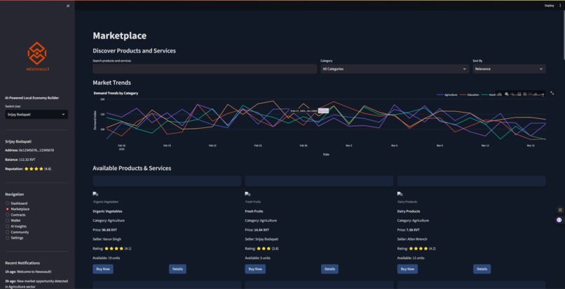 NexoVault – screenshot 2